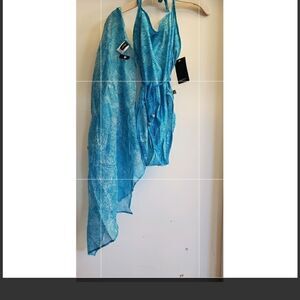 Nautica tie waist halter top one piece